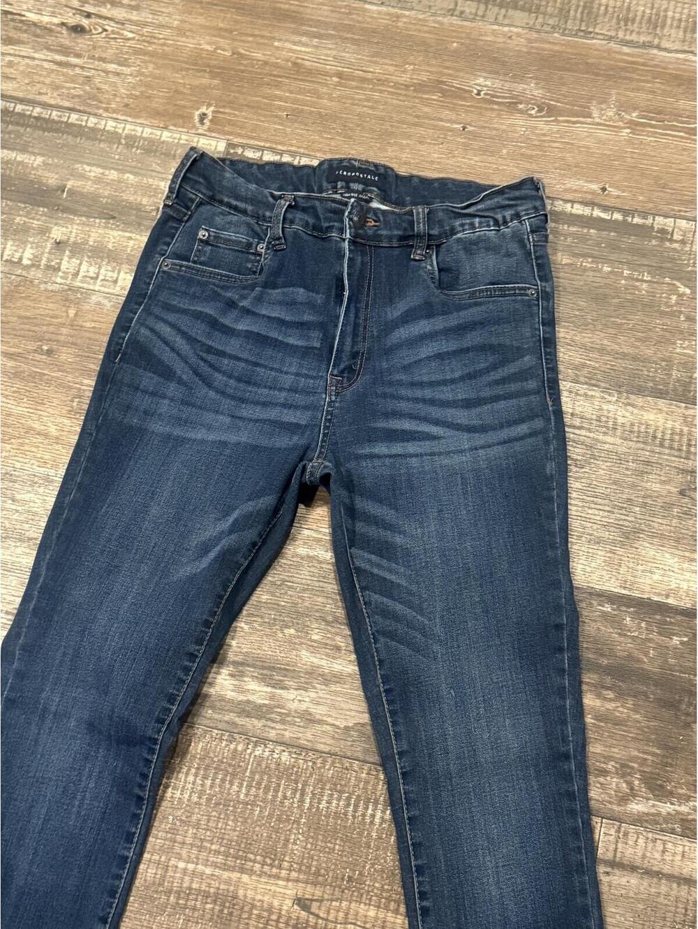 Aeropostale High Waisted Jegging Skinny Jeans Size 14 Regular - Picture 3 of 6